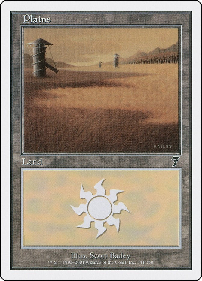 Image for Plains (341) (7th Edition) (341) - Magic: The Gathering