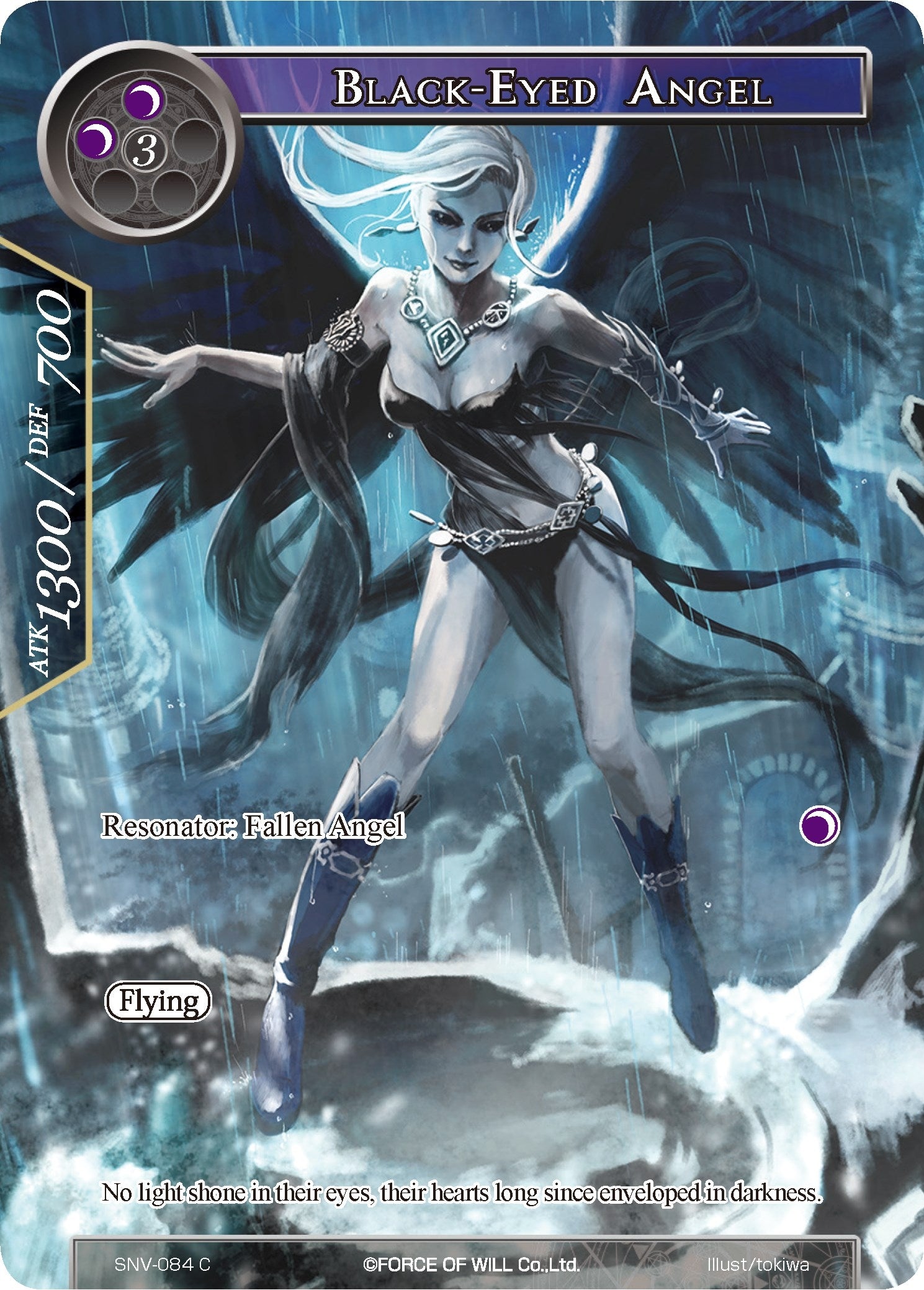 Image for Black-Eyed Angel (Full Art) (The Strangers of New Valhalla) (SNV-084) - Force of Will
