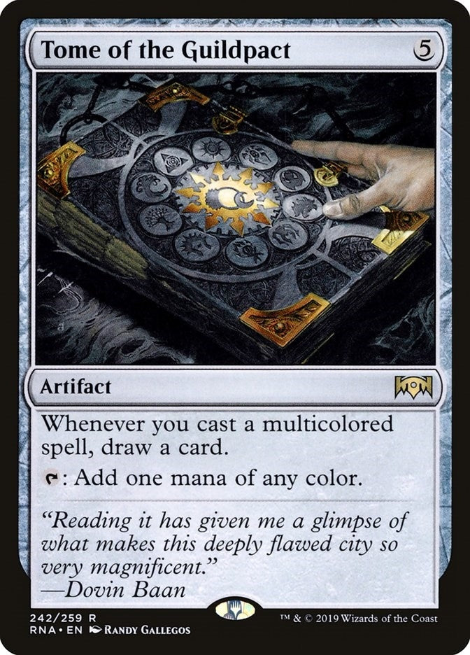 Image for Tome of the Guildpact (Ravnica Allegiance) (242) - Magic: The Gathering