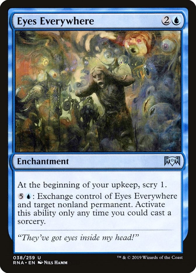 Image for Eyes Everywhere (Ravnica Allegiance) (38) - Magic: The Gathering