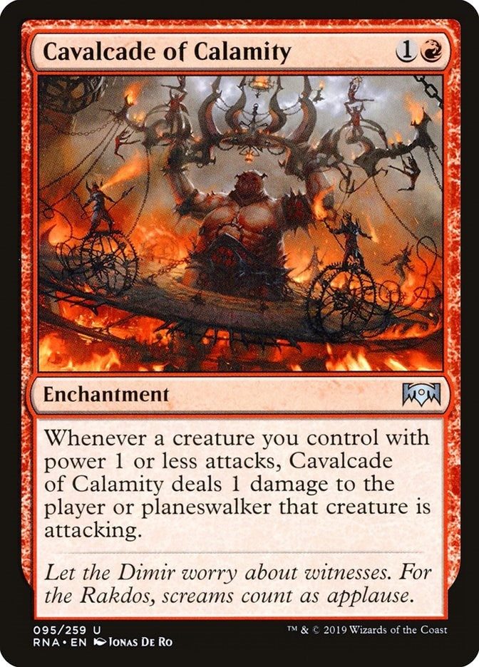 Image for Cavalcade of Calamity (Ravnica Allegiance) (95) - Magic: The Gathering
