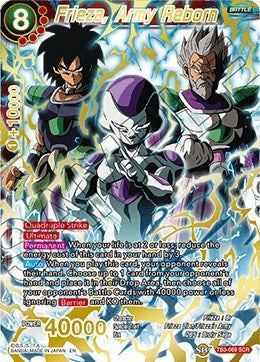 Image for Frieza, Army Reborn (Clash of Fates) (TB3-069) - Dragon Ball Super: Masters