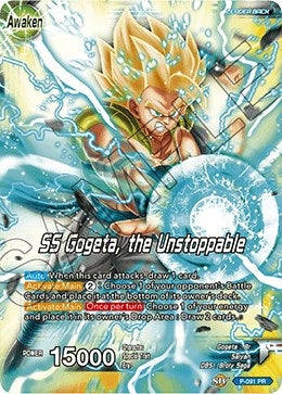 Image for Gogeta // SS Gogeta, the Unstoppable (Broly Pack Vol. 1) (Promotion Cards) (P-091) - Dragon Ball Super: Masters