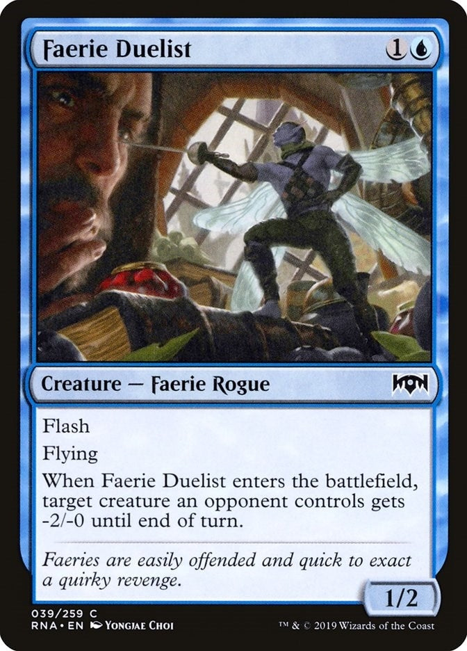 Image for Faerie Duelist (Ravnica Allegiance) (39) - Magic: The Gathering