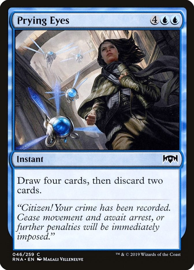 Image for Prying Eyes (Ravnica Allegiance) (46) - Magic: The Gathering