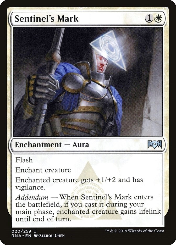 Image for Sentinel's Mark (Ravnica Allegiance) (20) - Magic: The Gathering