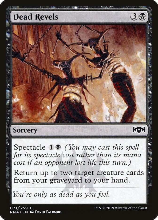 Image for Dead Revels (Ravnica Allegiance) (71) - Magic: The Gathering