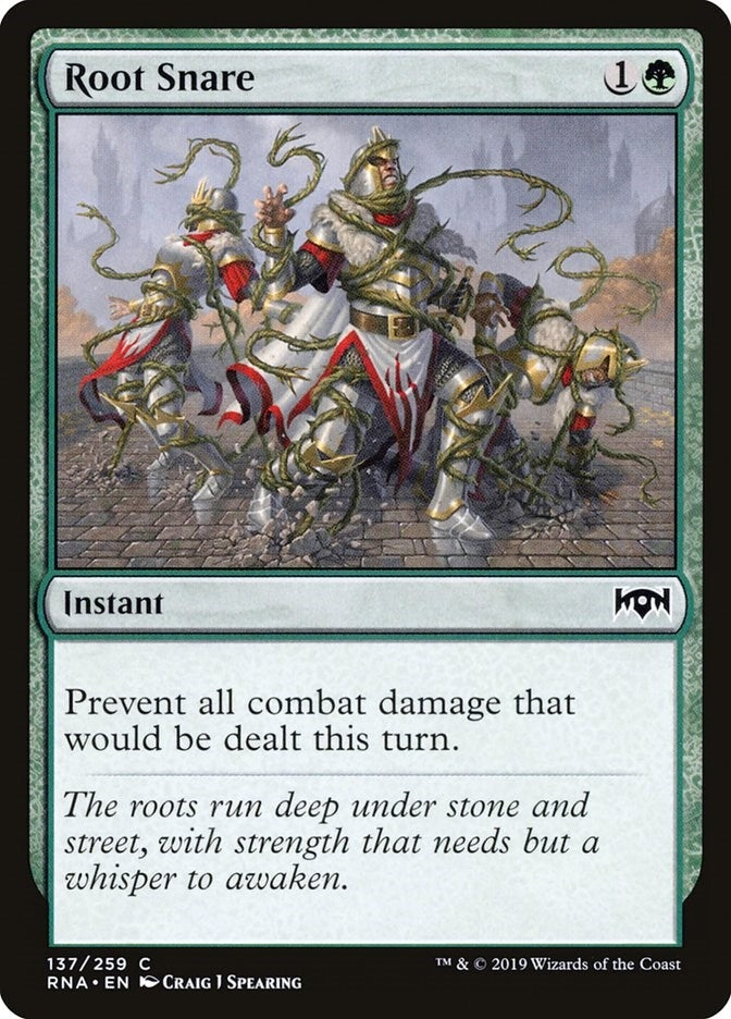 Image for Root Snare (Ravnica Allegiance) (137) - Magic: The Gathering