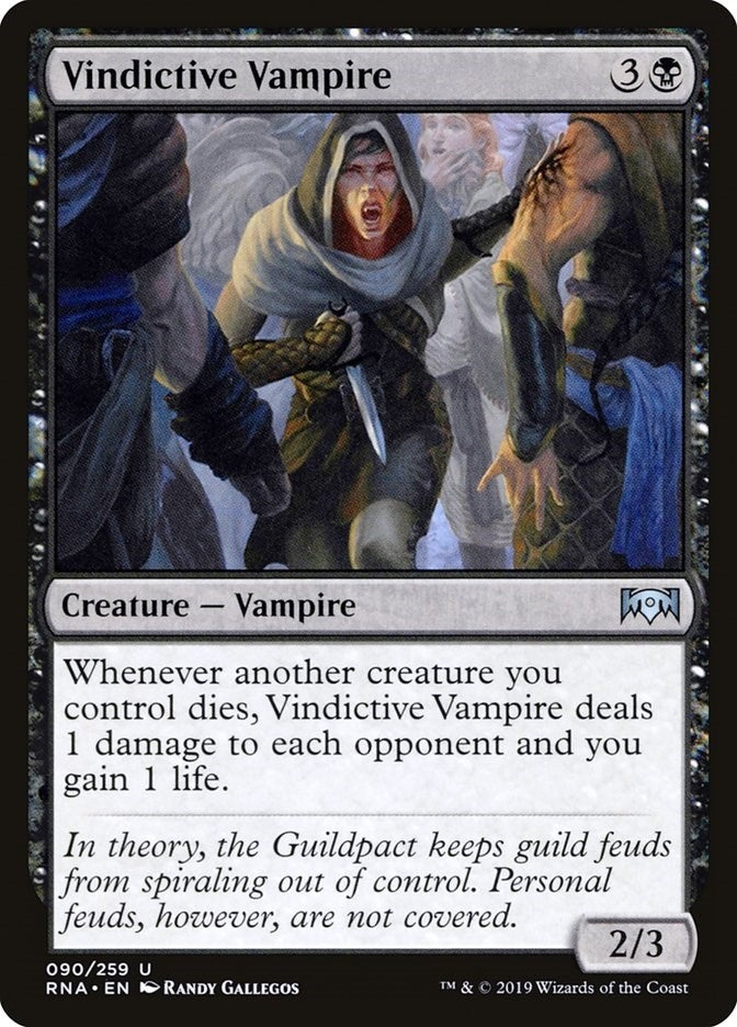 Image for Vindictive Vampire (Ravnica Allegiance) (90) - Magic: The Gathering