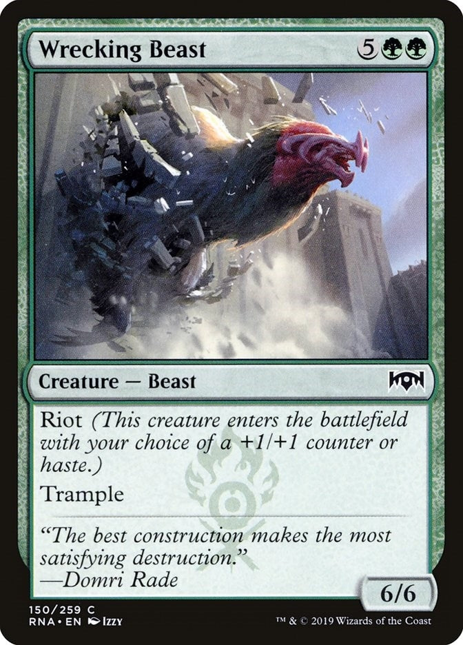Image for Wrecking Beast (Ravnica Allegiance) (150) - Magic: The Gathering
