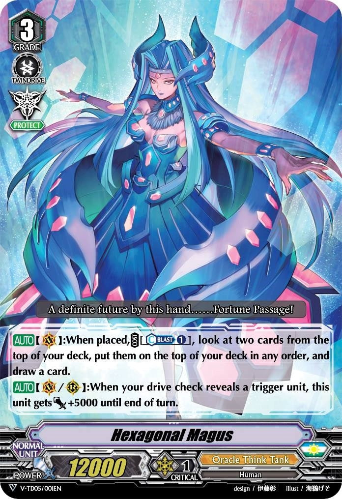 Image for Hexagonal Magus (V-TD05: Misaki Tokura) (V-TD05/001EN) - Cardfight Vanguard