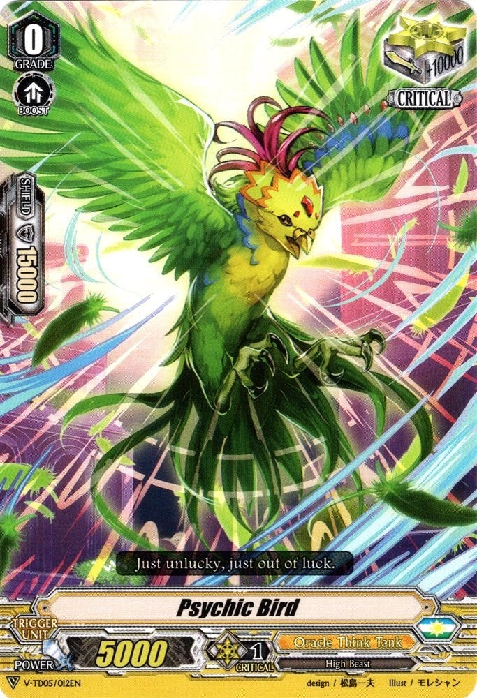 Image for Psychic Bird (V-TD05: Misaki Tokura) (V-TD05/012EN) - Cardfight Vanguard