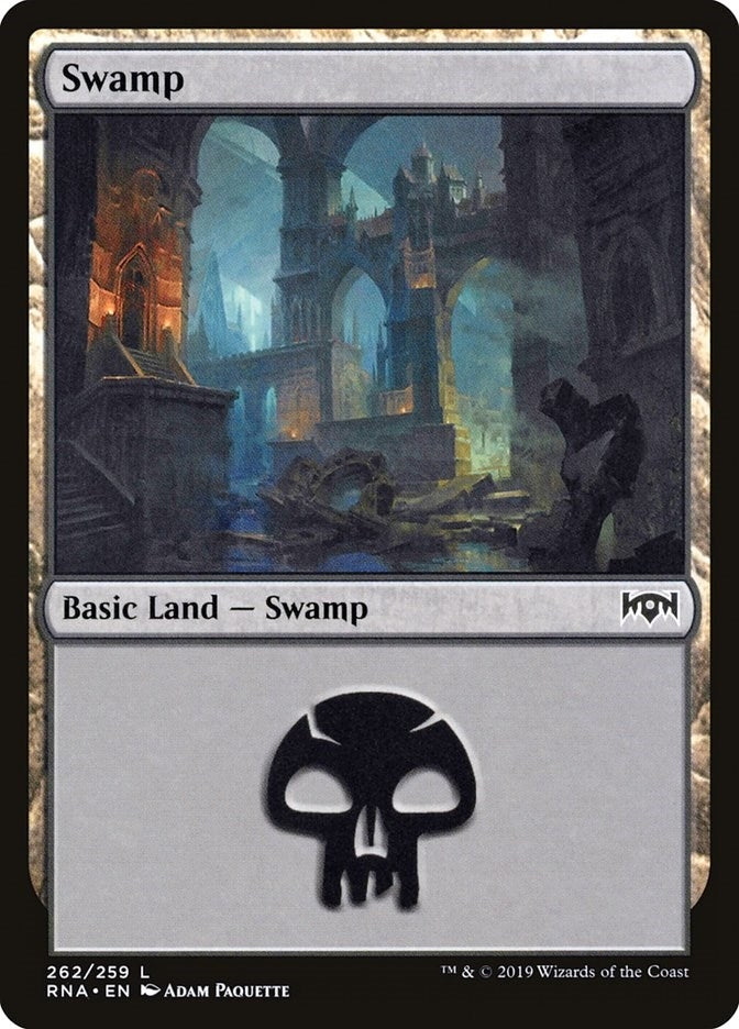 Image for Swamp (Ravnica Allegiance) (262) - Magic: The Gathering