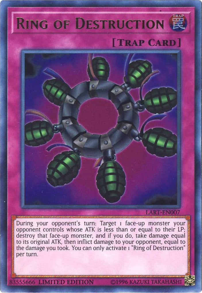 Image for Ring of Destruction (The Lost Art Promotion) (LART-EN007) - YuGiOh