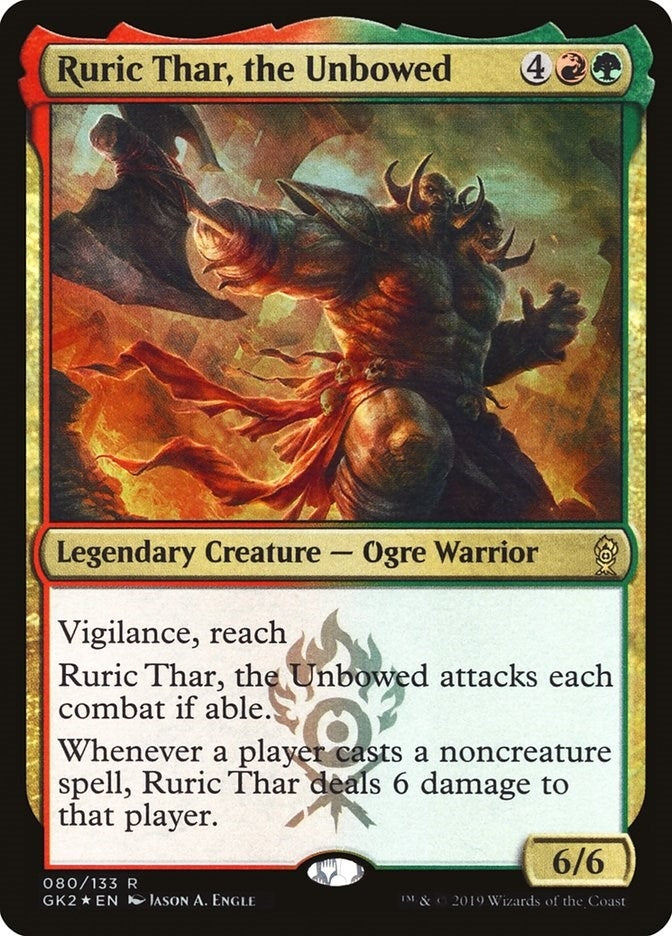 Image for Ruric Thar, the Unbowed (Ravnica Allegiance: Guild Kits) (80) - Magic: The Gathering
