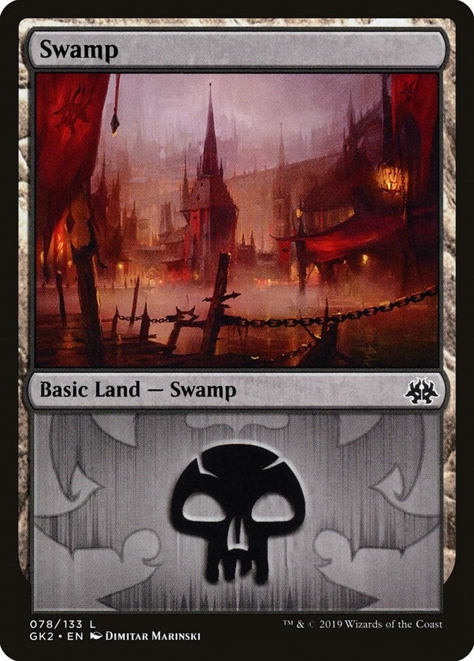 Image for Swamp (078) (Ravnica Allegiance: Guild Kits) (78) - Magic: The Gathering