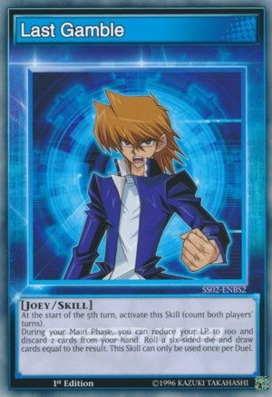 Image for Last Gamble (Speed Duel Decks: Duelists of Tomorrow) (SS02-ENBS2) - YuGiOh