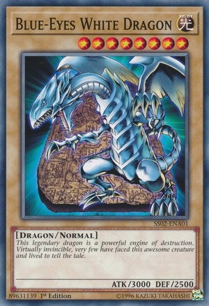 Image for Blue-Eyes White Dragon (Speed Duel Decks: Duelists of Tomorrow) (SS02-ENA01) - YuGiOh