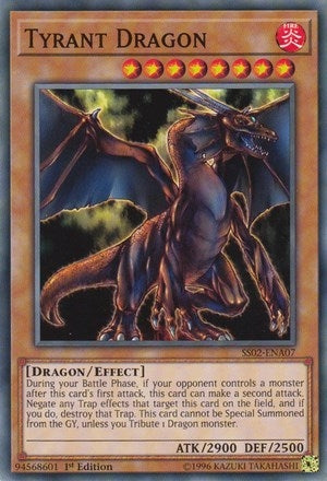 Image for Tyrant Dragon (Speed Duel Decks: Duelists of Tomorrow) (SS02-ENA07) - YuGiOh