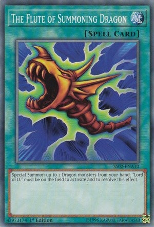 Image for The Flute of Summoning Dragon (Speed Duel Decks: Duelists of Tomorrow) (SS02-ENA10) - YuGiOh