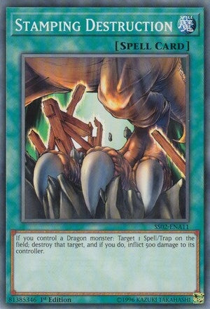 Image for Stamping Destruction (Speed Duel Decks: Duelists of Tomorrow) (SS02-ENA11) - YuGiOh