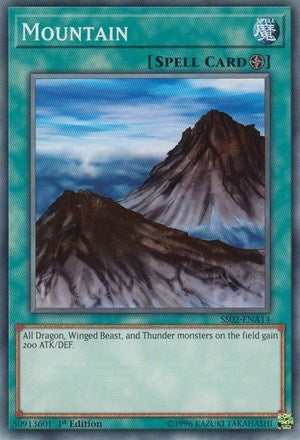 Image for Mountain (Speed Duel Decks: Duelists of Tomorrow) (SS02-ENA14) - YuGiOh
