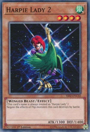 Image for Harpie Lady 2 (Speed Duel Decks: Duelists of Tomorrow) (SS02-ENC02) - YuGiOh