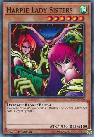 Image for Harpie Lady Sisters (Speed Duel Decks: Duelists of Tomorrow) (SS02-ENC04) - YuGiOh