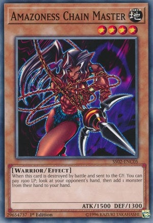 Image for Amazoness Chain Master (Speed Duel Decks: Duelists of Tomorrow) (SS02-ENC05) - YuGiOh
