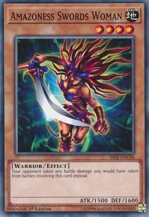 Image for Amazoness Swords Woman (Speed Duel Decks: Duelists of Tomorrow) (SS02-ENC06) - YuGiOh