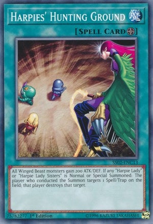 Image for Harpies' Hunting Ground (Speed Duel Decks: Duelists of Tomorrow) (SS02-ENC13) - YuGiOh