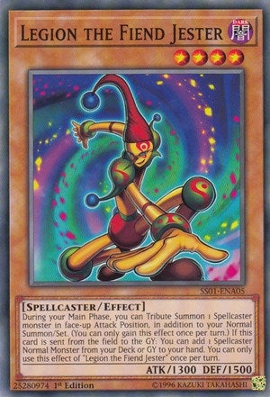 Image for Legion the Fiend Jester (Speed Duel Decks: Destiny Masters) (SS01-ENA05) - YuGiOh