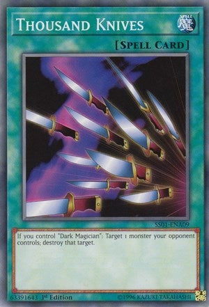 Image for Thousand Knives (Speed Duel Decks: Destiny Masters) (SS01-ENA09) - YuGiOh