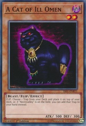 Image for A Cat of Ill Omen (Speed Duel Decks: Destiny Masters) (SS01-ENB11) - YuGiOh