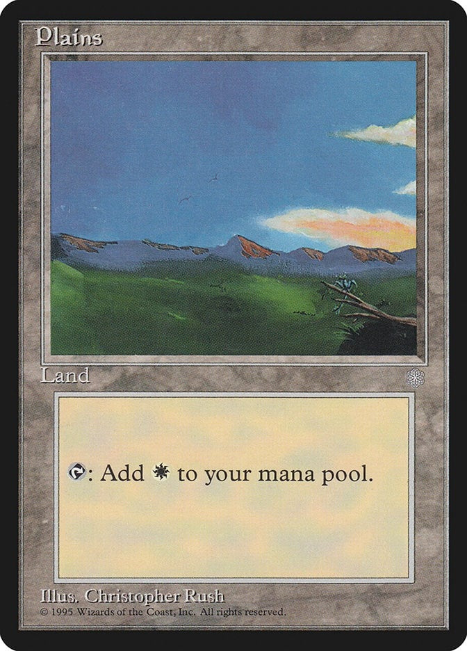 Image for Plains (345) (Ice Age) (345) - Magic: The Gathering