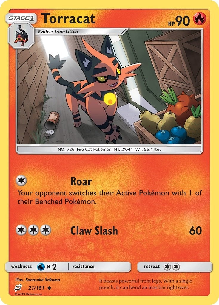 Image for Torracat (SM - Team Up) (21/181) - Pokemon