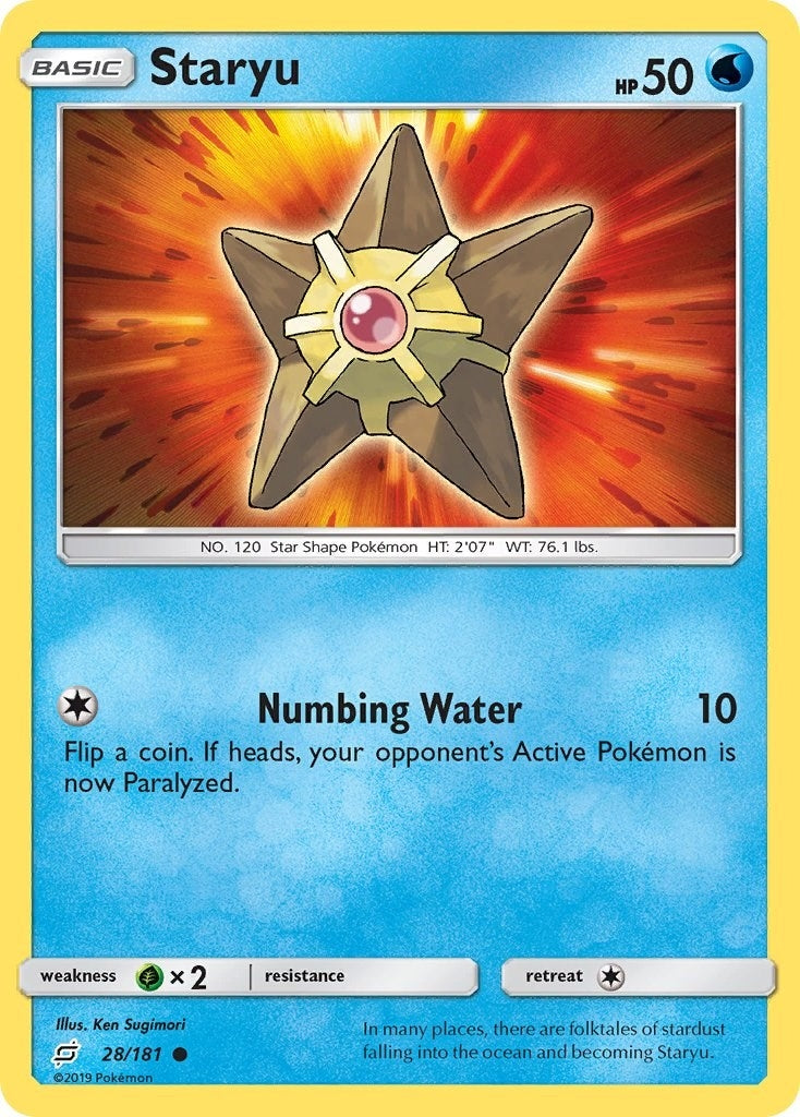 Image for Staryu (SM - Team Up) (28/181) - Pokemon