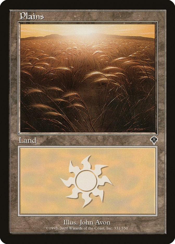 Image for Plains (331) (Invasion) (331) - Magic: The Gathering