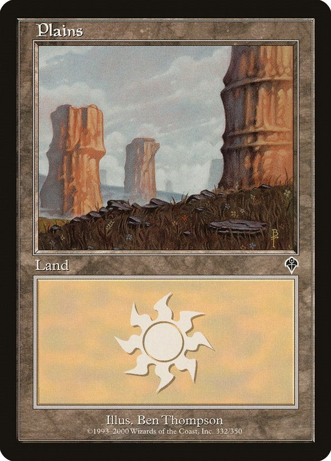 Image for Plains (332) (Invasion) (332) - Magic: The Gathering