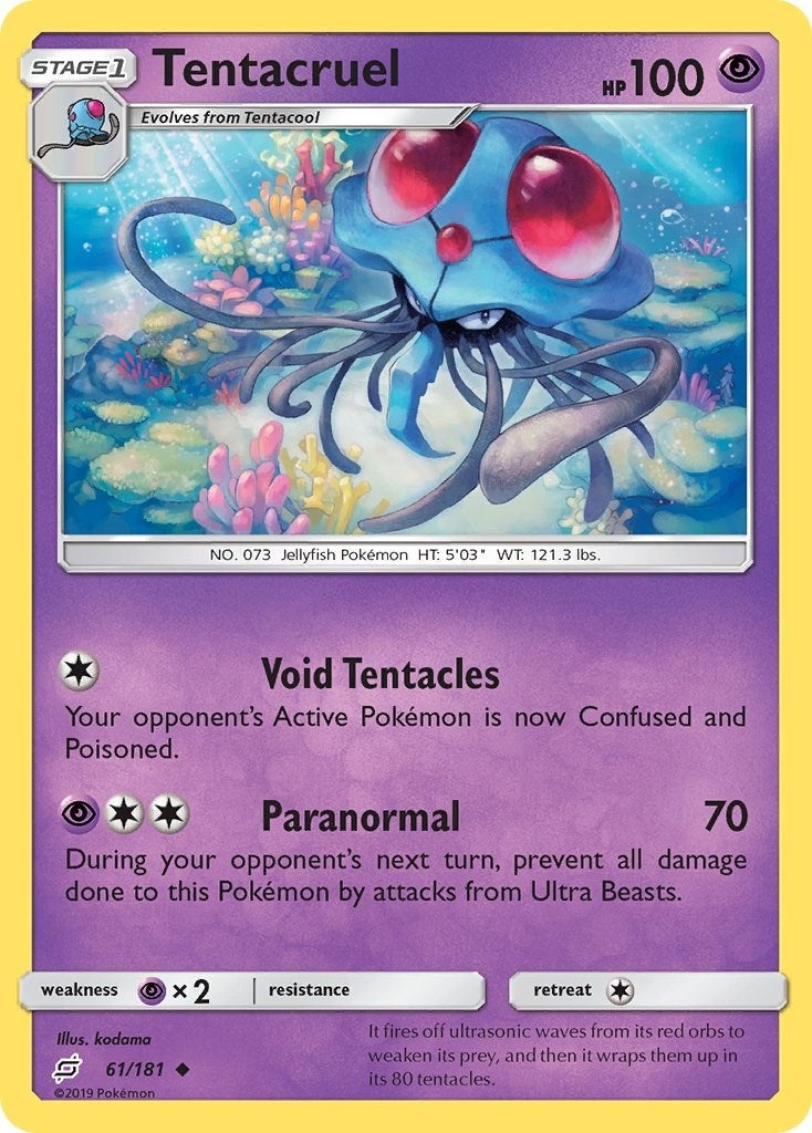 Image for Tentacruel (SM - Team Up) (61/181) - Pokemon
