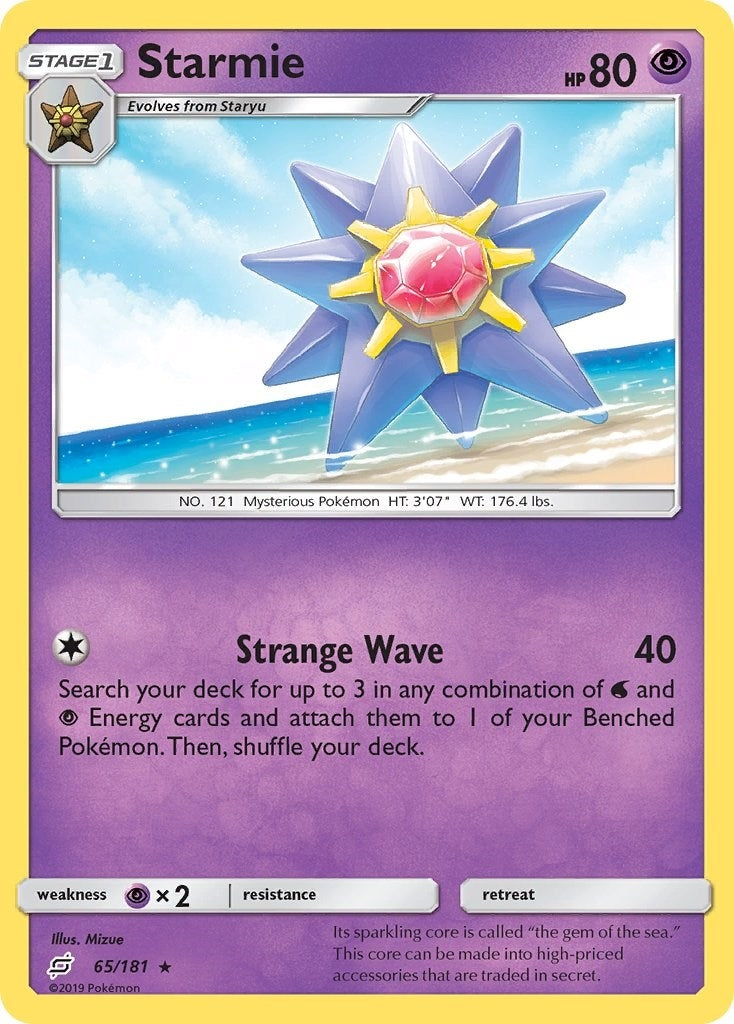 Image for Starmie (SM - Team Up) (65/181) - Pokemon