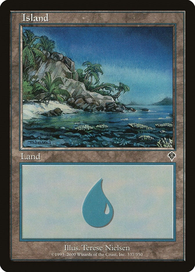 Image for Island (337) (Invasion) (337) - Magic: The Gathering
