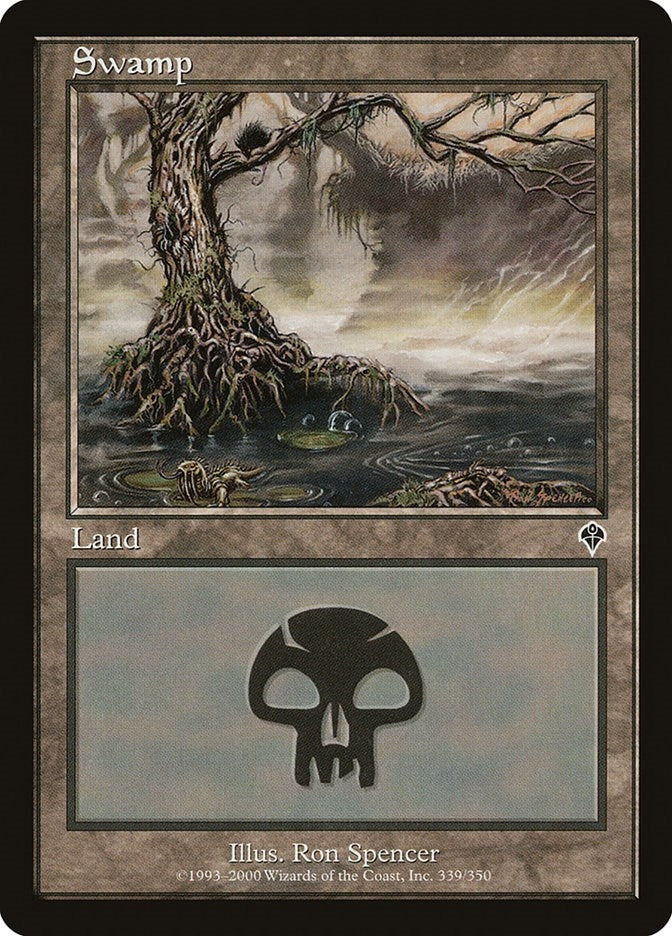 Image for Swamp (339) (Invasion) (339) - Magic: The Gathering