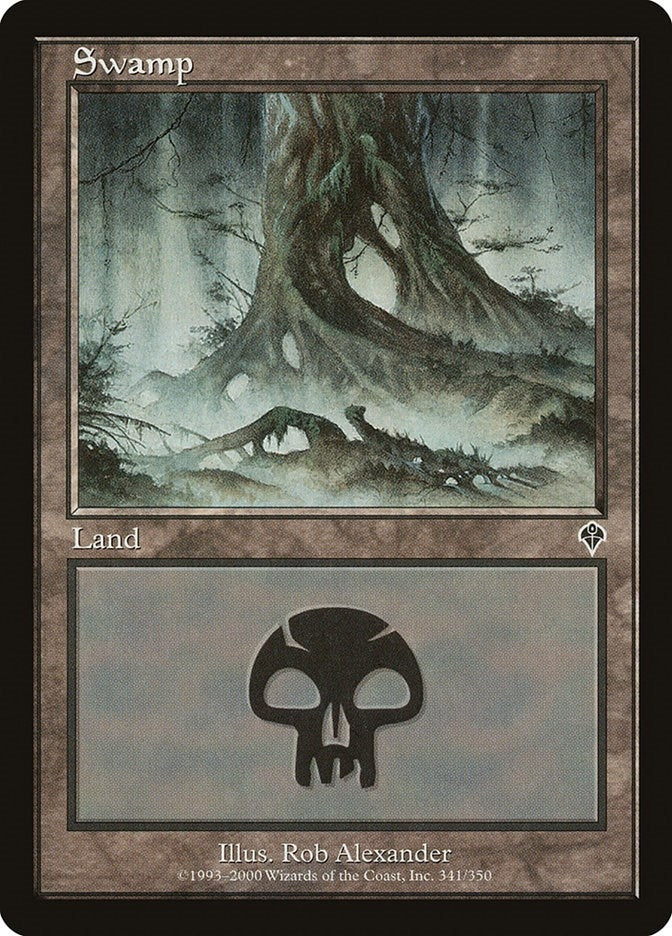 Image for Swamp (341) (Invasion) (341) - Magic: The Gathering