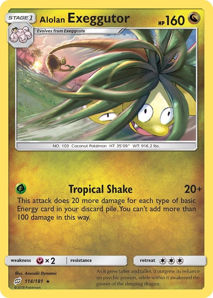 Image for Alolan Exeggutor (114) (SM - Team Up) (114/181) - Pokemon