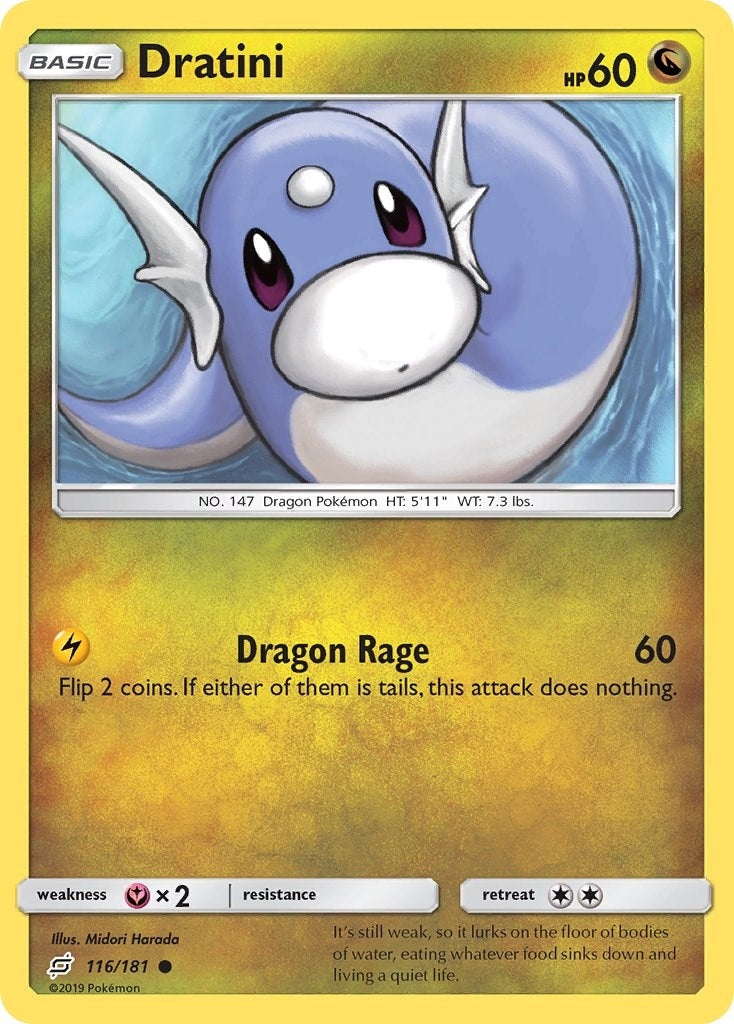 Image for Dratini (116) (SM - Team Up) (116/181) - Pokemon