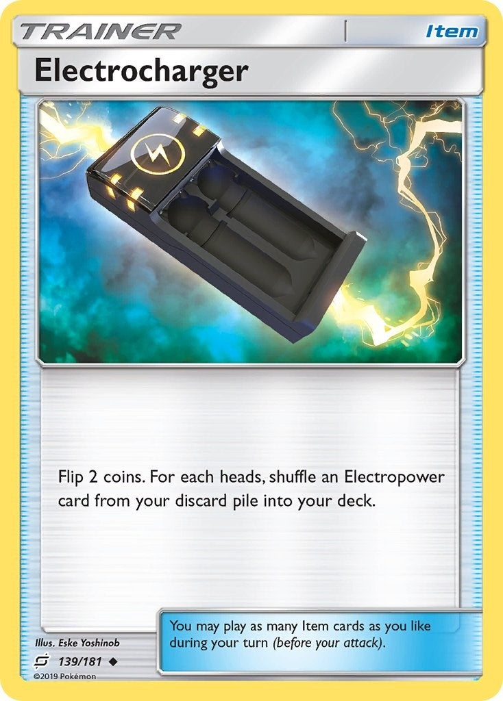 Image for Electrocharger (SM - Team Up) (139/181) - Pokemon