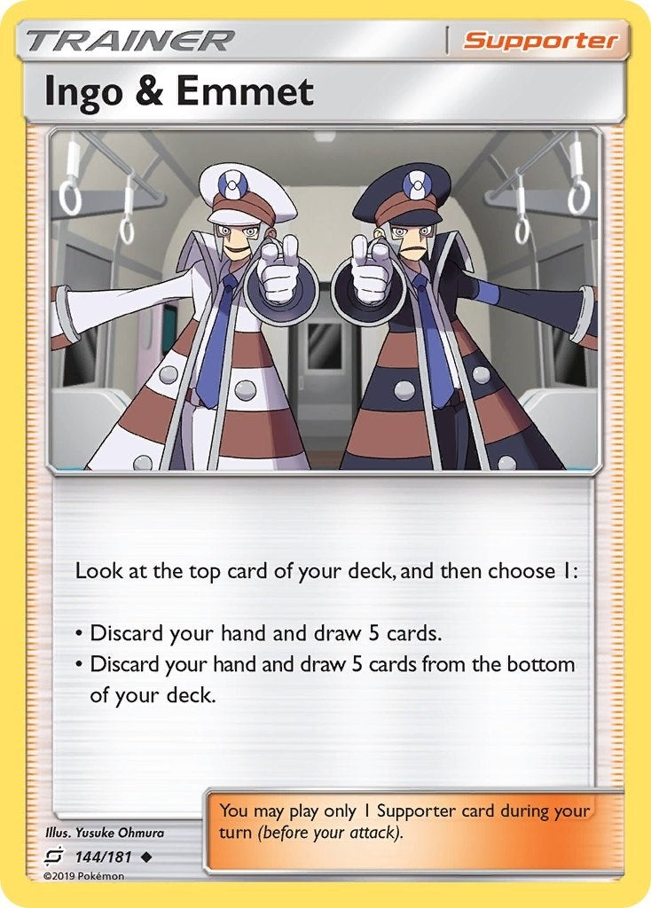 Image for Ingo & Emmet (SM - Team Up) (144/181) - Pokemon