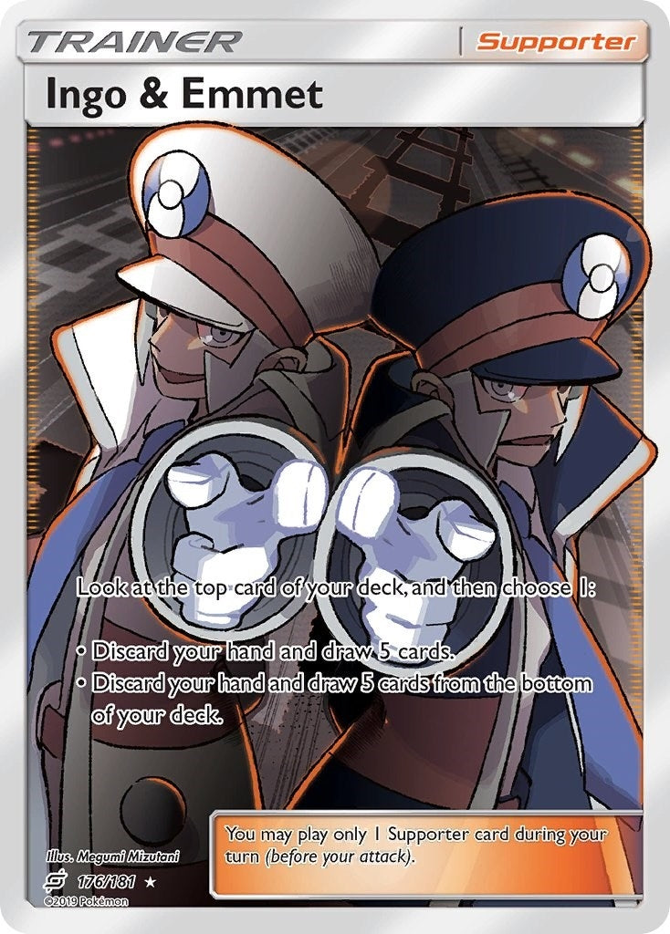 Image for Ingo & Emmet (Full Art) (SM - Team Up) (176/181) - Pokemon