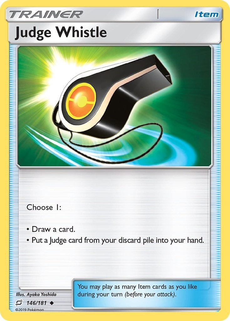 Image for Judge Whistle (SM - Team Up) (146/181) - Pokemon